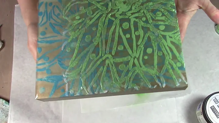 Layered Resin Canvas DIY with Tina Walker