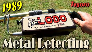 Metal Detecting with a Vintage Metal Detector