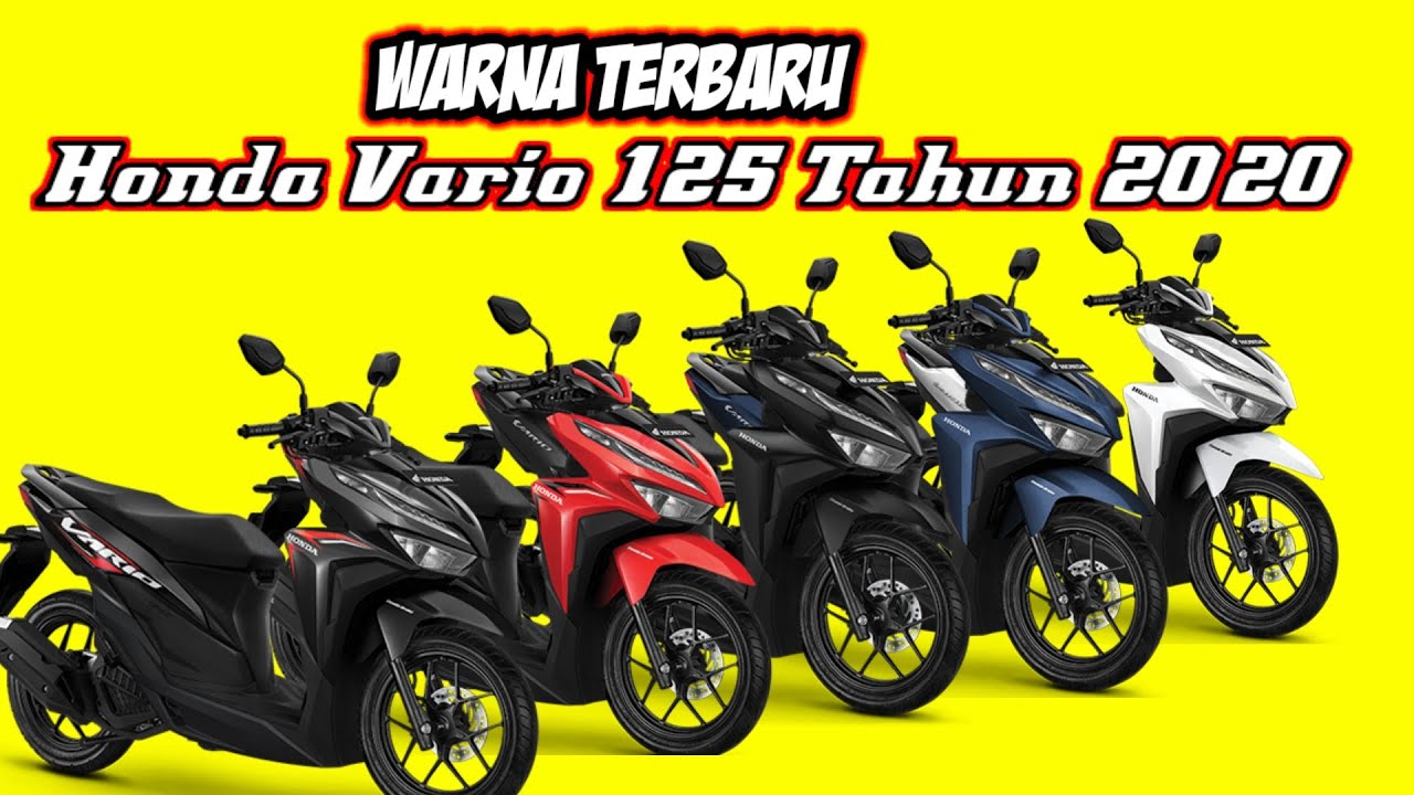  Honda Vario 125 Cbs  Iss Warna Terbaru 2020 YouTube