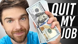 I Quit My Job On $1 Million Dollars | My Dividend Strategy