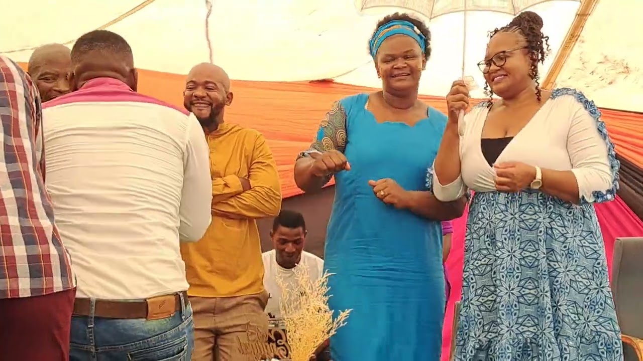 Congratulations Mr Smelane and Mrs to be