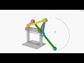 Mechanism for drawing circle 11