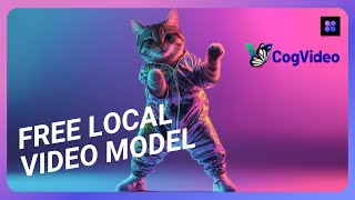 CogVideo in ComfyUI AI, IMG2VID, free local video model, usage and installation