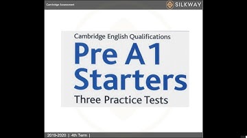 Grade 2: Lesson 2: Cambridge Assessment Sample Test I Reading and Writing for Pre A1: Starters