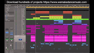 Royalty Free Techno Project For Logic Pro X