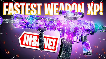 new FASTEST FREE WAY to LEVEL UP GUNS in WARZONE VERDANSK!