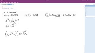 a^2 + 6ab + 9b^2 factor the following polynomial completely