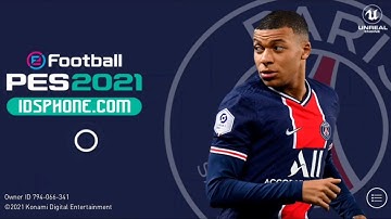 PES 2021 Mobile Patch PSG V5.4.0 Android New Menu Full License Kits & Logo Best Graphics