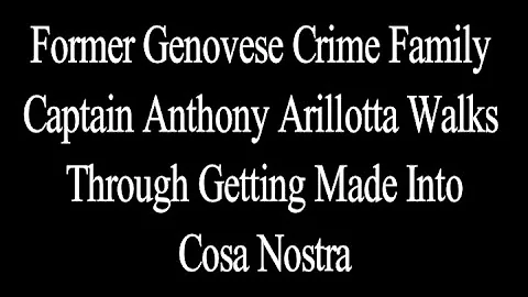 Former Genovese Mob Captain Anthony Arillotta Expl...