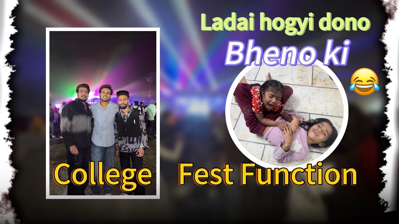 Vlog 96 / Shivaji college fest Fun 😅❤️