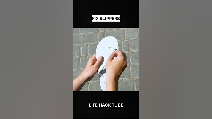 "Fix Broken Slippers in UNDER 20 SECONDS | Quick and Easy Repair Hack!"