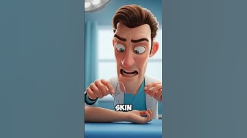 How Stitches Work 😯  #MedicalFacts #DidYouKnow #ScienceShorts