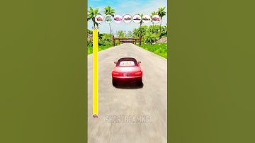 Pixar Cars VS Log Traps 🪵 #beamngdrive