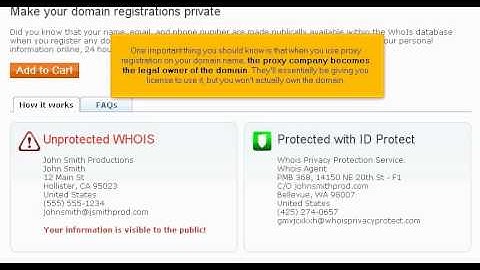 micfo - should I pay for private domain registration?