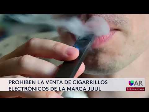 La FDA prohíbe la venta de cigarrillo electrónicos marca Juul