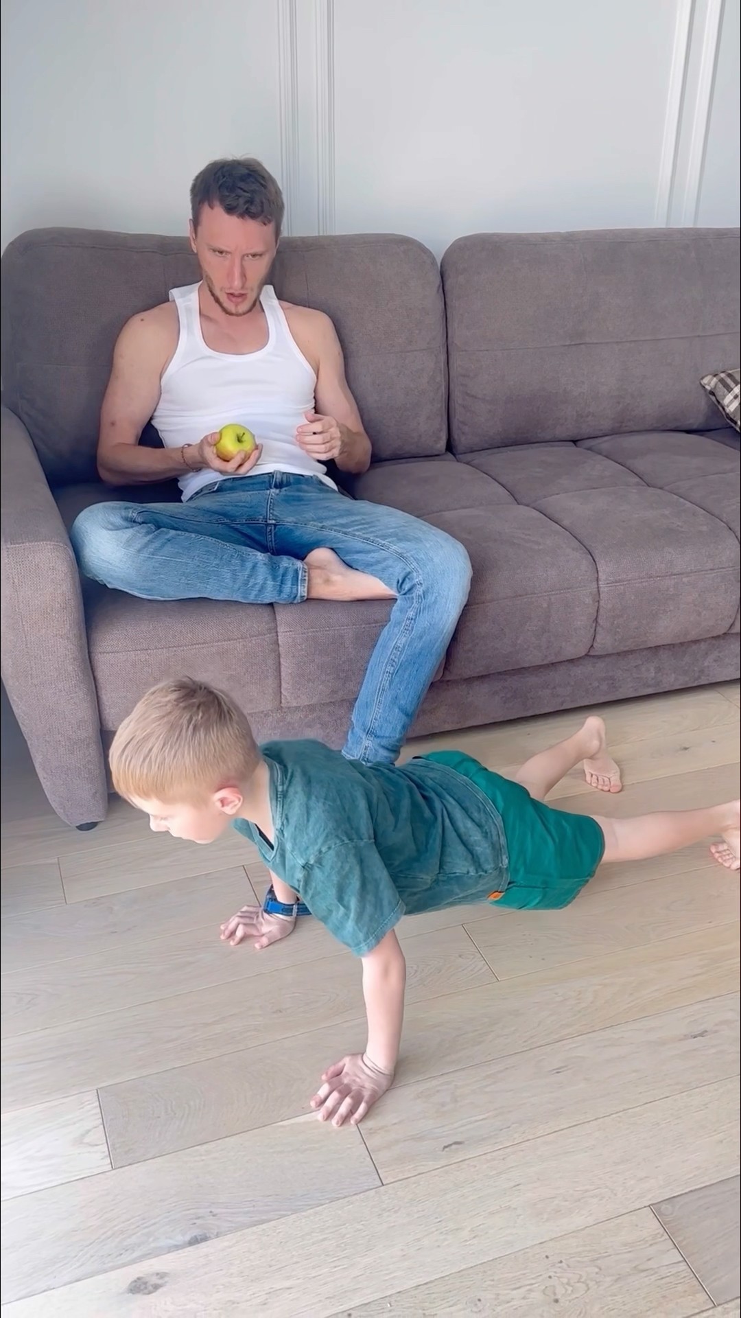 Did the son take revenge on the father??