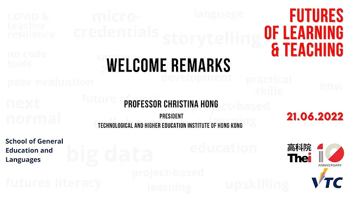 Futures of Learning and Teaching: Professor Christ...