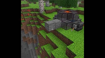 Make automatic bridge maker in Minecraft !!#shorts