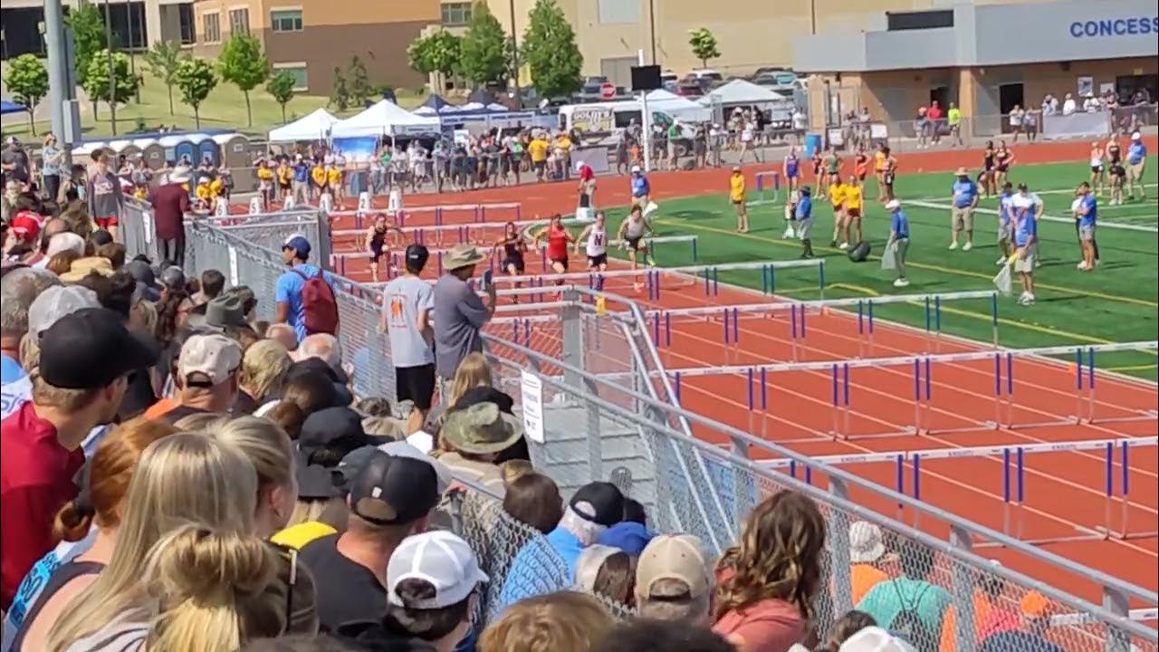 MSHSL State Track Meet Class A 110h prelims YouTube