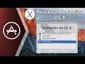 Restaurar de fabrica, actualizar y reinstalar Mac OS X (Utilidades de OS X)