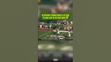 He was ZOOMING💨Will the Ducks be able to handle the Badgers this weekend? 🦆