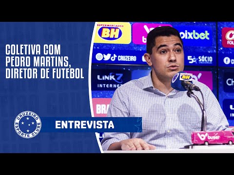 🦊🎙 COLETIVA | PEDRO MARTINS, DIRETOR DE FUTEBOL DO CRUZEIRO