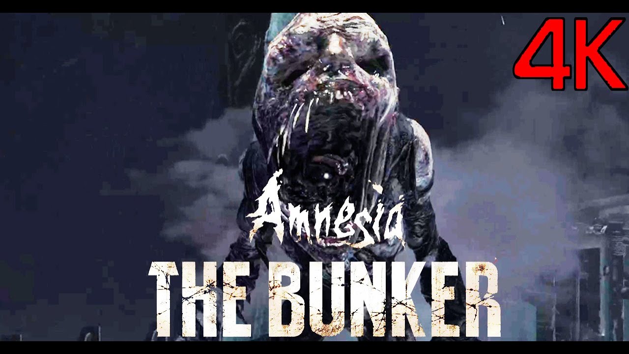 AMNESIA THE BUNKER Ending - Final Boss Fight & Full Ending 4K (