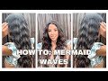 HOW TO: Mermaid Waves Hair Tutorial Using Three Barrel Curling Iron 2020