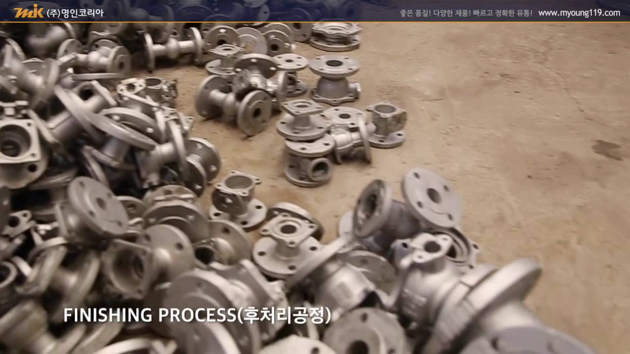 LOSTWAX INVESTMENT CASTING (로스트왁스 정밀주조) MYOUNGIN KOREA YouTube