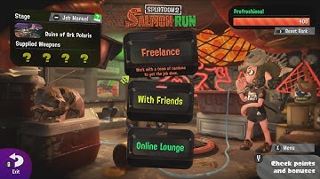 Splatoon 2 - Salmon Run - Ruins of Ark Polaris (All Grizzo Weapons)