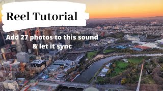 Add 27 photos to this sound & let it sync tutorial screenshot 4