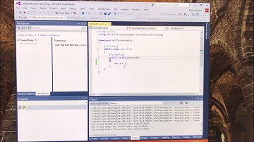 VS2015 unit test slow to start