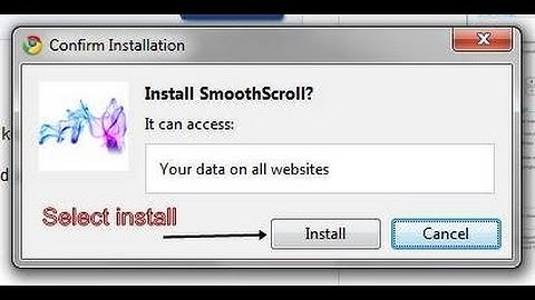 Smooth Scroll like Mac - Google Chrome Extension