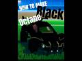 How to make a FULLY BLACKED OUT CAR in Rocket League!