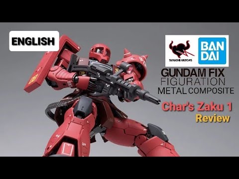 Bandai Gundam Fix Figuration Metal Composite Char's Zaku 1 Action Figure English Review 15/10!