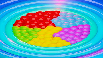 🟡 Merge the Jelly 🔵 GAMEPLAY (Android, iOS)