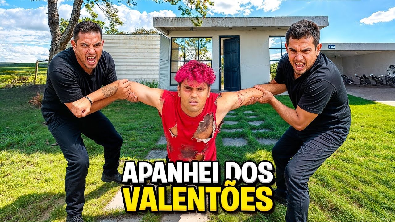 UM VALENTÃO DO CONDOMÍNIO INVADIU MINHA MANSÃO! 