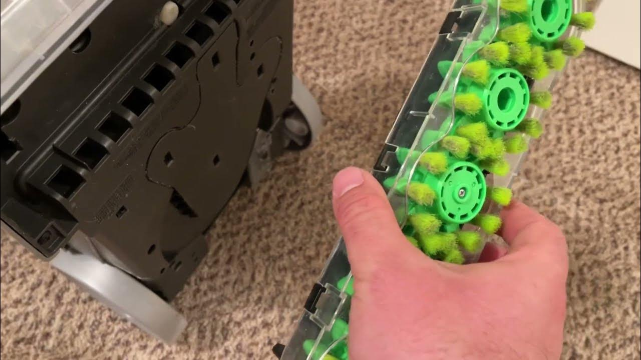 Hoover SpinScrub SteamVac Brush Removal YouTube