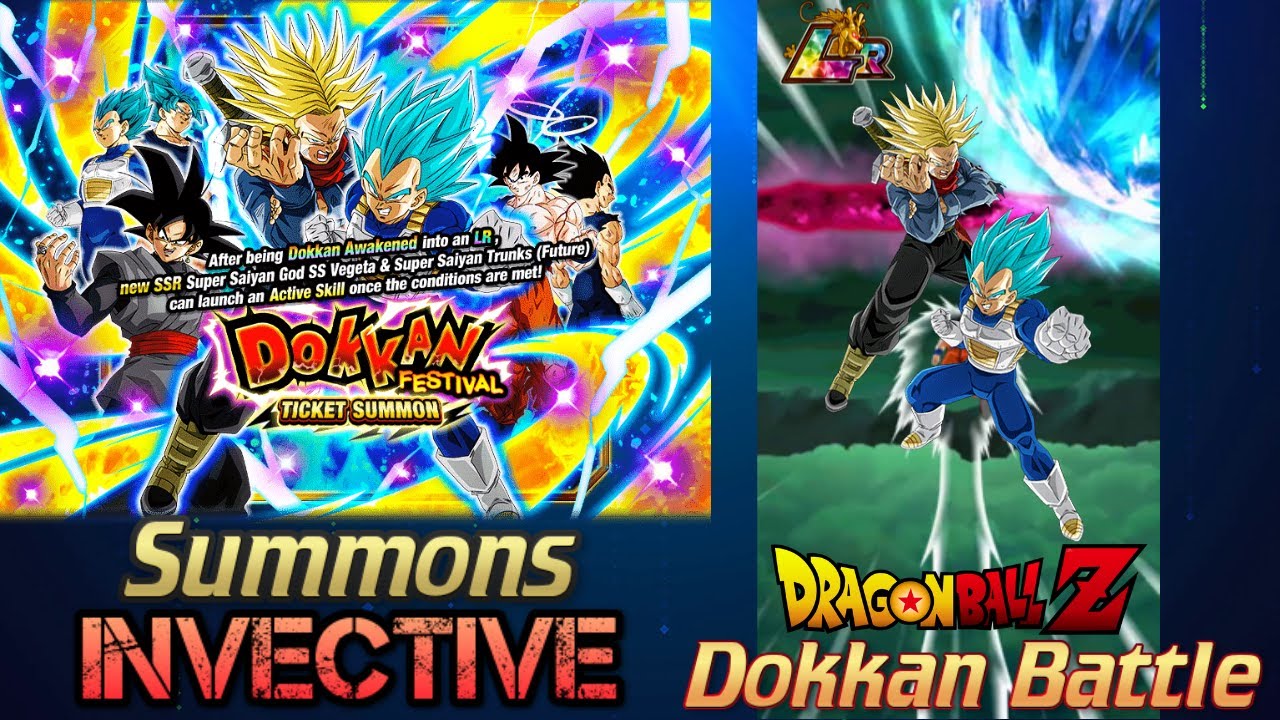 BEST SUMMONS EVER! 2x GOKU BLACK RIFT LR VEGETA & TRUNKS SUMMONS DBZ ...