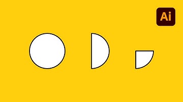 Adobe Illustrator for Beginners | How to use Ellipse Tool | Tutorial