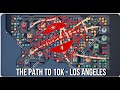 Only 500 People Have Done This Before -  Los Angeles Playthrough + Discussion - Mini Motorways