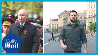 Zelensky mocks Putin before May 9 Russia Victory Day speech