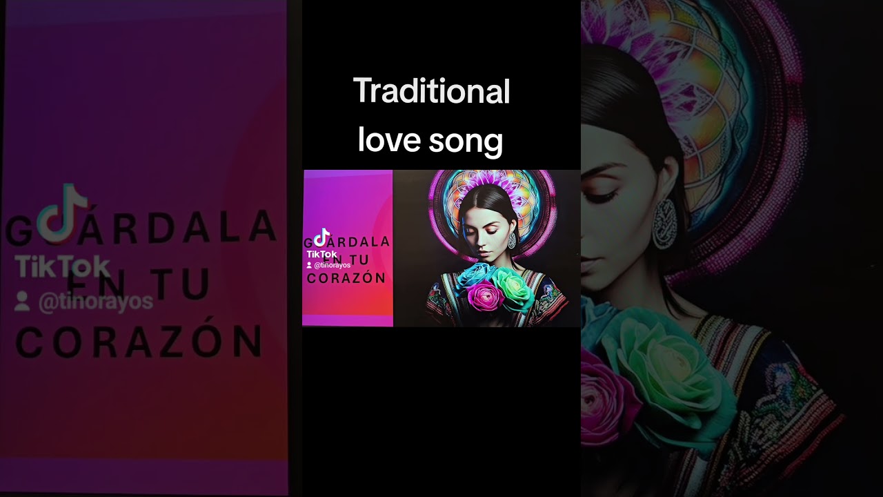 Traditional love song in languages 
