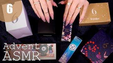 ASMR Advent Calendar 2022 Day 6 (🎧 soft spoken, tapping, scratching, swatching)