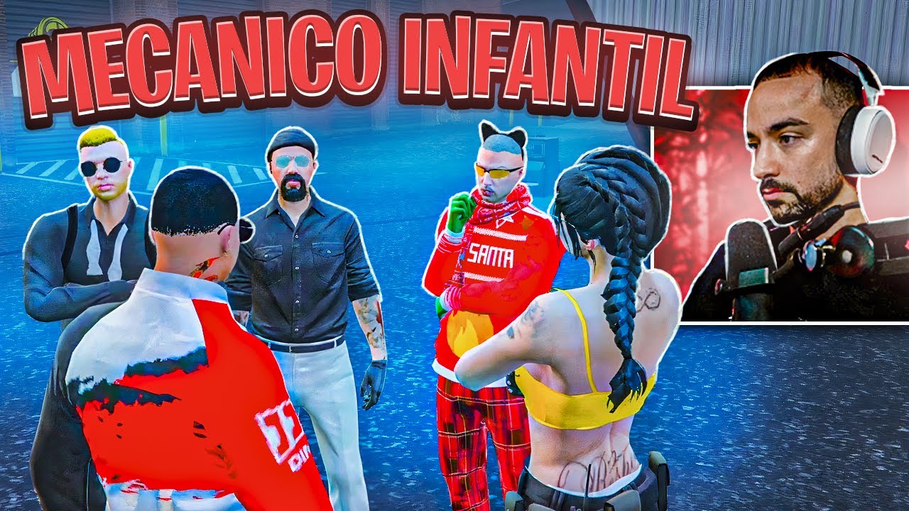 CONFUSÃO COM UM MECÂNICO PESADA | GTA RP