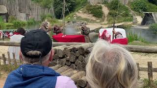 Vikings show at Puy du Fou theme park 2023