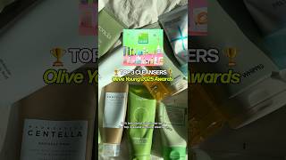 TOP cleansers for 2025- Olive Young Awards! What everyone is using!🏆