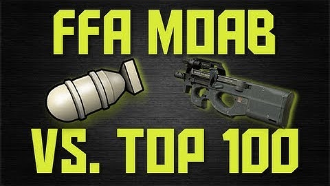 Quick P90 Free-For-All MOAB vs. Top Ranked Player - Modern Warfare 3