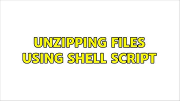 Unzipping files using Shell Script (3 Solutions!!)