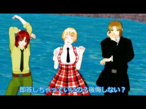 【APヘタリアMMD寸劇】金のリト 銀のリト【ウクライナ誕】